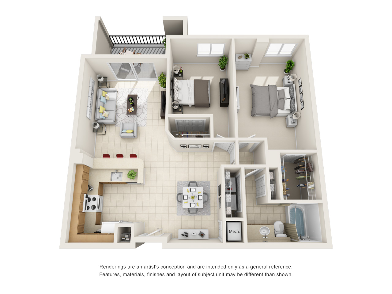 B1 - Biltmore floor plan